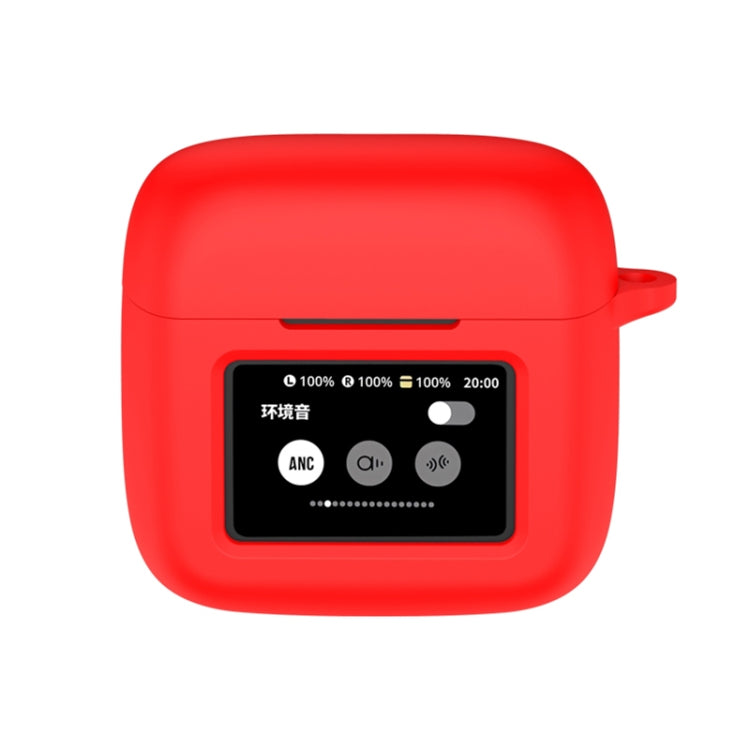 For JBL Tour Pro 3 Silicone Wireless Earphone Protective Case(Red)