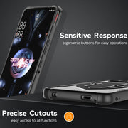 For ASUS ROG Phone 5 Cooling 3 in 1 Phone Case(Black)
