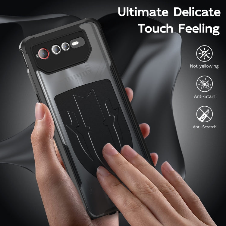 For ASUS ROG Phone 7 / 6 Cooling 3 in 1 Phone Case(Black)