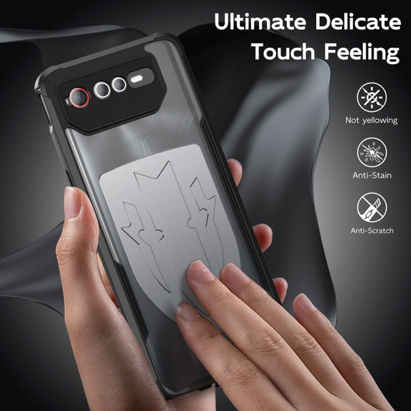 For ASUS ROG Phone 7 / 6 Cooling 3 in 1 Phone Case(Silver)