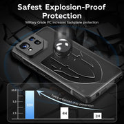 For ASUS ROG Phone 8 / 8 Pro Cooling 3 in 1 Phone Case(Black)