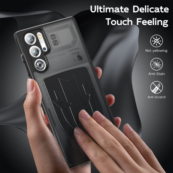 For ZTE nubia Red Magic 9 Pro / 9S Pro Cooling 3 in 1 Phone Case(Black)