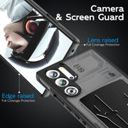 For ZTE nubia Red Magic 9 Pro / 9S Pro Cooling 3 in 1 Phone Case(Black)
