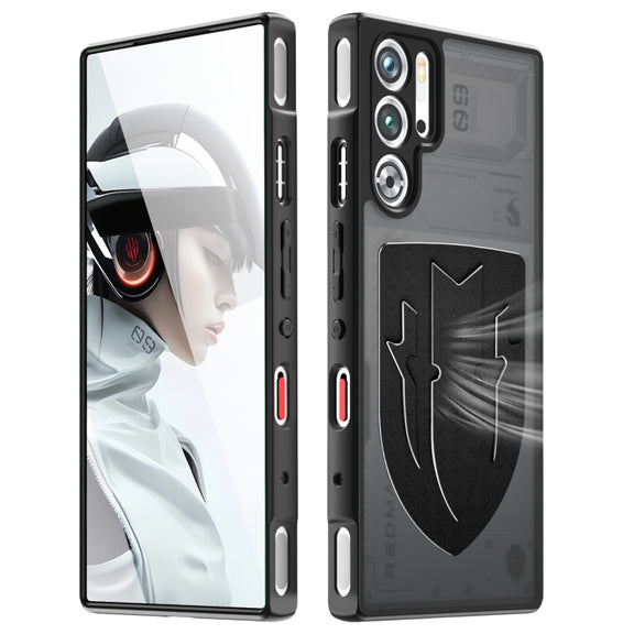 For ZTE nubia Red Magic 9 Pro / 9S Pro Cooling 3 in 1 Phone Case(Black)