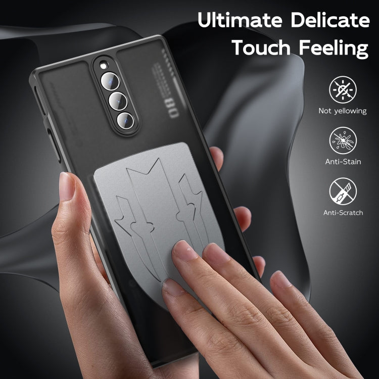 For ZTE nubia Red Magic 8 Pro / 8S Pro Cooling 3 in 1 Phone Case(Silver)