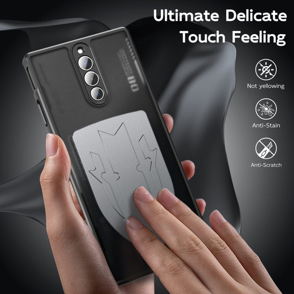 For ZTE nubia Red Magic 8 Pro / 8S Pro Cooling 3 in 1 Phone Case(Silver)