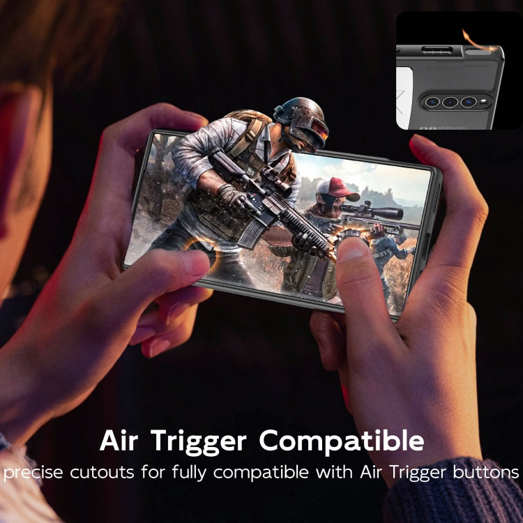 For ZTE nubia Red Magic 8 Pro / 8S Pro Cooling 3 in 1 Phone Case(Silver)