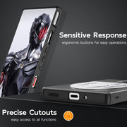 For ZTE nubia Red Magic 8 Pro / 8S Pro Cooling 3 in 1 Phone Case(Silver)