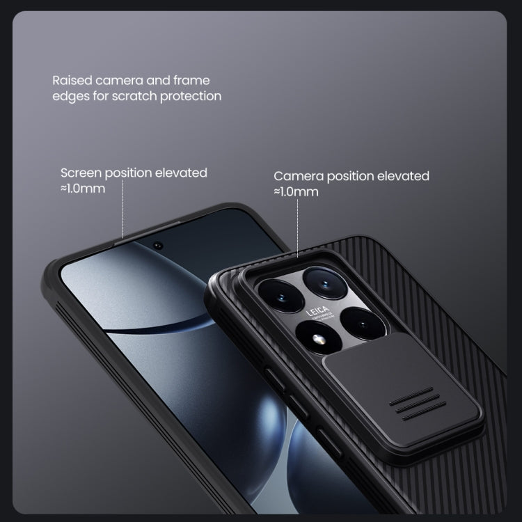 For Xiaomi 14T Pro NILLKIN CamShield Pro PC Phone Case(Blue)
