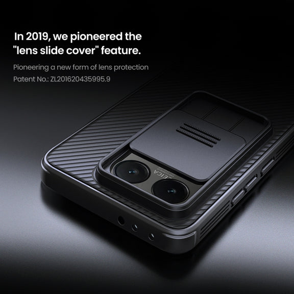 For Xiaomi 14T NILLKIN CamShield Pro PC Phone Case(Black)