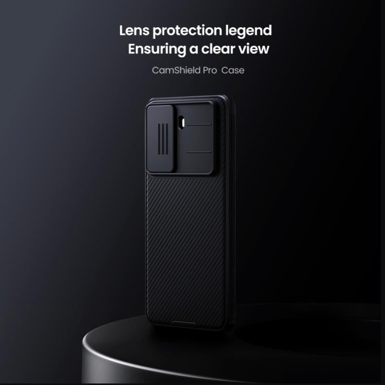 For Xiaomi Poco X7 Pro NILLKIN CamShield Pro PC Phone Case(Black)