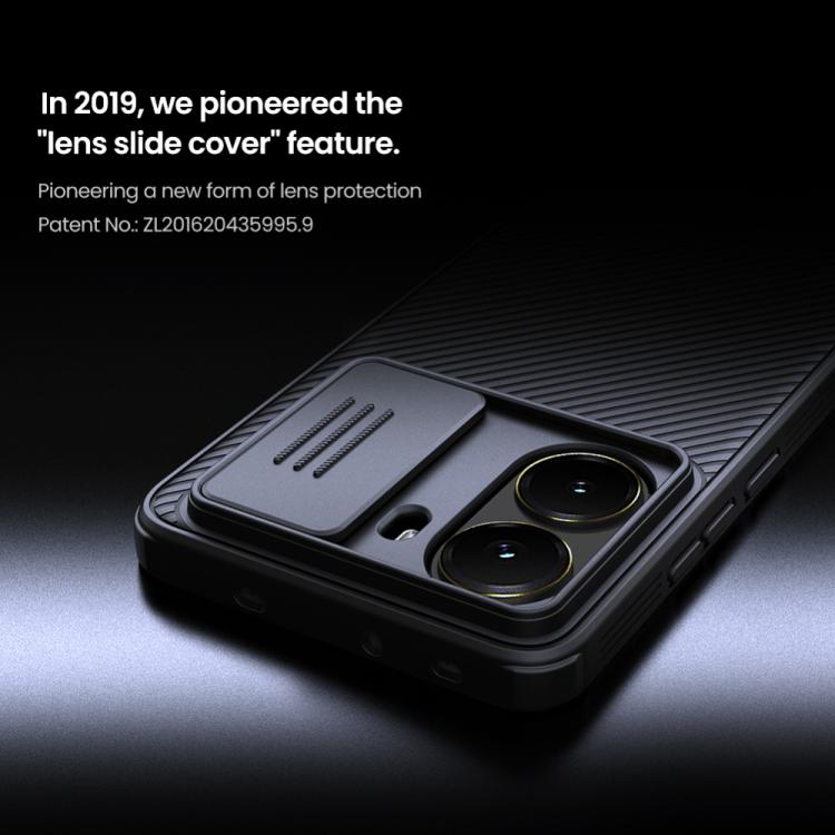For Xiaomi Poco X7 Pro NILLKIN CamShield Pro PC Phone Case(Black)