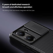 For Xiaomi Poco X7 Pro NILLKIN CamShield Pro PC Phone Case(Black)