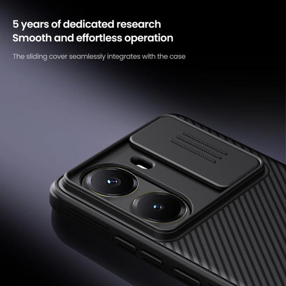 For Xiaomi Poco X7 Pro NILLKIN CamShield Pro PC Phone Case(Black)