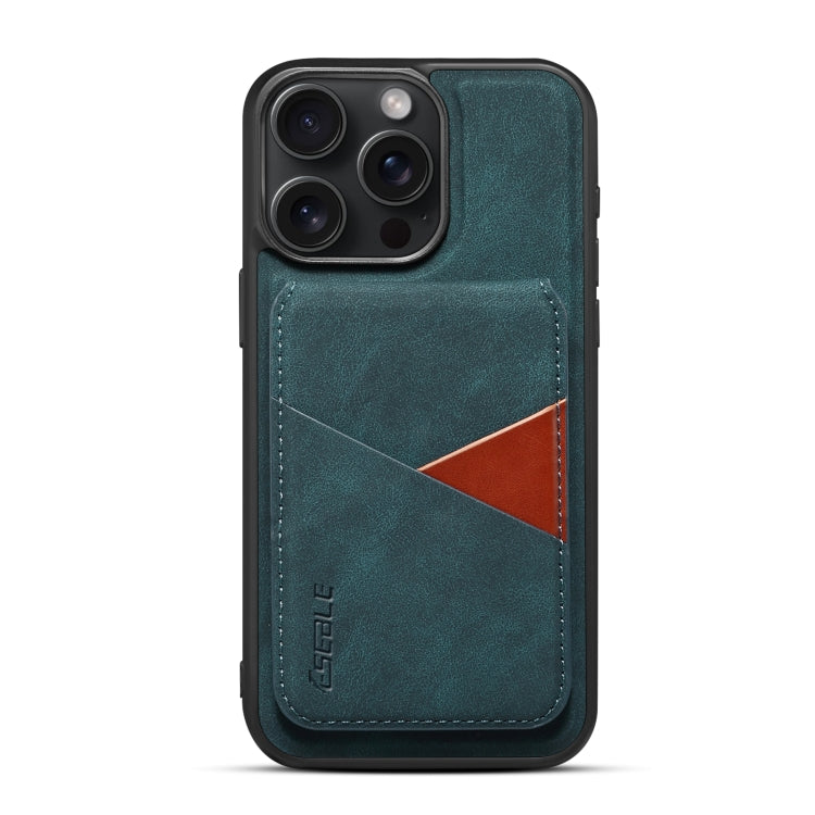 For iPhone 16 Plus ESEBLE E2 Retro Texture Card Slots MagSafe RFID Leather Case(Dark Green)