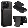 For iPhone 16 Pro Max ESEBLE E3 Plain Texture Card Slots MagSafe RFID Leather Case(Black) - iPhone 16 Pro Max Cases by ESEBLE | Online Shopping South Africa | PMC Jewellery | Buy Now Pay Later Mobicred