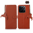 For Honor Play 60 Plus Genuine Leather Litchi Texture RFID Leather Phone Case(Coffee) - Honor Cases by PMC TechLife | Online Shopping South Africa | PMC TechLife | Buy Now Pay Later Mobicred
