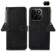 For Honor Play 60 Plus Genuine Leather Litchi Texture RFID Leather Phone Case(Black) - free shipping - PMC TechLife - Order now!