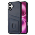 For iPhone 16 AZNS K1 Series Card Slot Business Phone Case(Blue) - iPhone 16 Cases by AZNS | Online Shopping South Africa | PMC Jewellery | Buy Now Pay Later Mobicred
