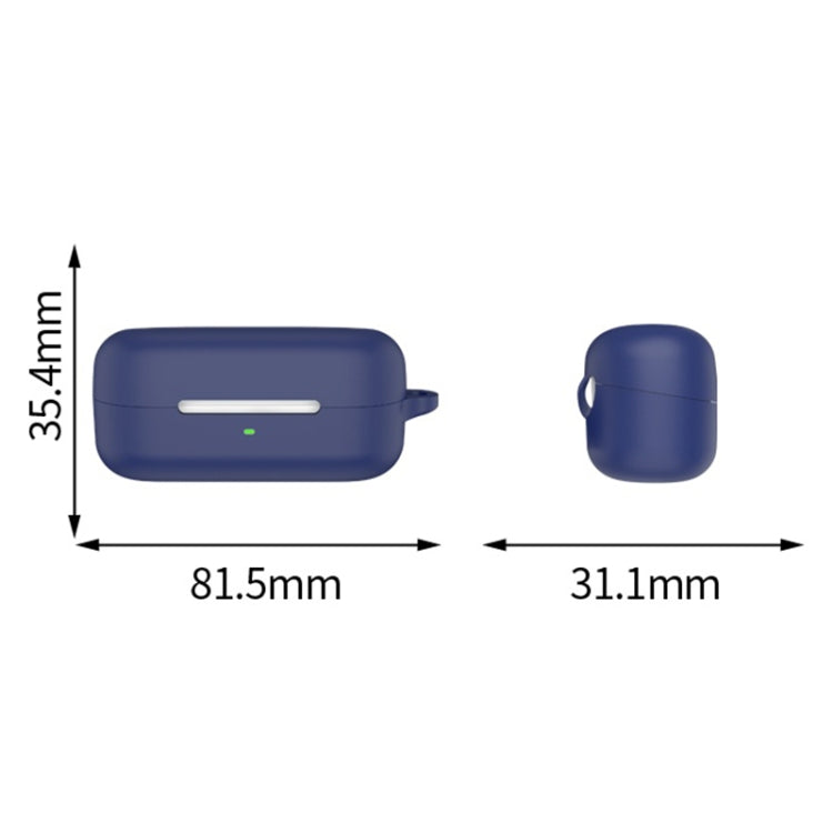 For Sony WF-C510 Bluetooth Earphone Silicone Protective Case(Dark Green)