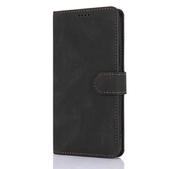 For Samsung Galaxy S25 5G Fantasy Skin-feel Calfskin Texture Leather Phone Case(Black)