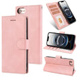 For iPhone 16e Fantasy Skin-feel Calfskin Texture Leather Phone Case(Pink) - iPhone 16e Cases by PMC TechLife | Online Shopping South Africa | PMC TechLife | Buy Now Pay Later Mobicred
