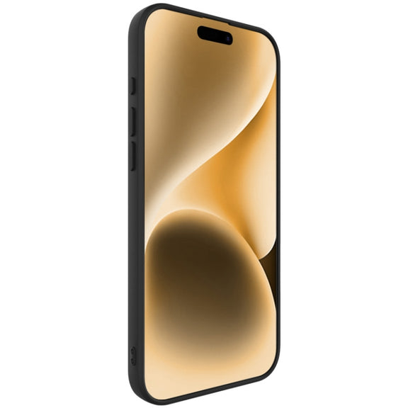 For iPhone 16 Pro Max imak UC-4 Series Straight Edge TPU Phone Case(Black)
