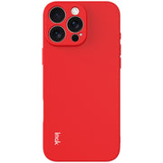 For iPhone 16 Pro Max imak UC-4 Series Straight Edge TPU Phone Case(Red)