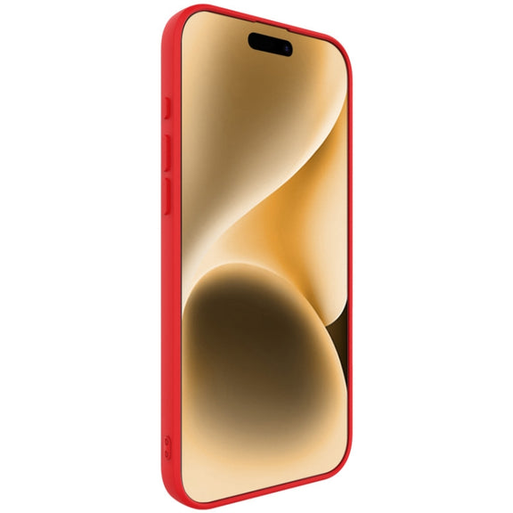 For iPhone 16 Pro Max imak UC-4 Series Straight Edge TPU Phone Case(Red)
