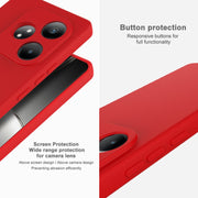 For iPhone 16 Pro imak UC-4 Series Straight Edge TPU Phone Case(Red)