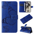 For Samsung Galaxy S25 Ultra 5G 3D Butterfly Embossed Pattern Flip Leather Phone Case(Blue) - free shipping - PMC Jewellery - Order now!