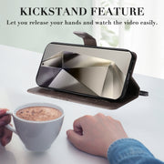 For Samsung Galaxy S25 Ultra 5G 3D Butterfly Embossed Pattern Flip Leather Phone Case(Grey)