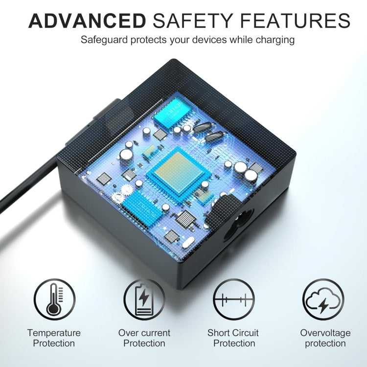 100W 20V 5A USB Type-C Plug Laptop Notebook Power Adapter For ASUS, Plug:EU Plug