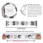 For Apple Watch 46mm / 49mm / 45mm / 44mm Alloy Chain Metal Watch Band(Silver Grey)