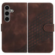 For Samsung Galaxy S25+ 5G Elephant Head Embossed Phone Leather Case with Lanyard(Coffee) - free shipping - PMC Jewellery - Order now!
