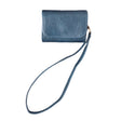 For AirPods Pro 2 Cowhide Texture PU Headset Shockproof Case(Blue) - For AirPods Pro 2 by PMC Jewellery | Online Shopping South Africa | PMC Jewellery | Buy Now Pay Later Mobicred