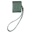 For AirPods 1 / 2 Cowhide Texture PU Headset Shockproof Case(Green) - For AirPods 1/2 by PMC Jewellery | Online Shopping South Africa | PMC Jewellery | Buy Now Pay Later Mobicred