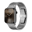 For Apple Watch 42mm / 41mm / 40mm / 38mm Side Release Stainless Steel Watch Band(Grey) - free shipping - PMC TechLife - Order now!