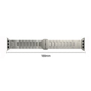 For Apple Watch 42mm / 41mm / 40mm / 38mm Side Release Stainless Steel Watch Band(Grey)