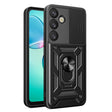 For Samsung Galaxy S25+ 5G Sliding Camera Cover Design TPU+PC Phone Case(Black) - Galaxy S25+ 5G Cases by PMC Jewellery | Online Shopping South Africa | PMC Jewellery | Buy Now Pay Later Mobicred