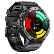 K65 1.43 inch Bluetooth Call Smart Watch, Support Heart Rate / Blood Oxygen(Black)
