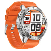 K65 1.43 inch Bluetooth Call Smart Watch, Support Heart Rate / Blood Oxygen(Orange)