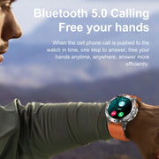 K65 1.43 inch Bluetooth Call Smart Watch, Support Heart Rate / Blood Oxygen(Black)