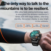 K65 1.43 inch Bluetooth Call Smart Watch, Support Heart Rate / Blood Oxygen(Orange)