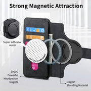 For iPhone 16 Pro CaseNeo MagSafe RFID Anti-theft Retro Leather Phone Case(Black)