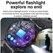 LEMFO K66 1.85 inch Bluetooth Call Smart Watch, Support Heart Rate / Blood Oxygen(Orange)
