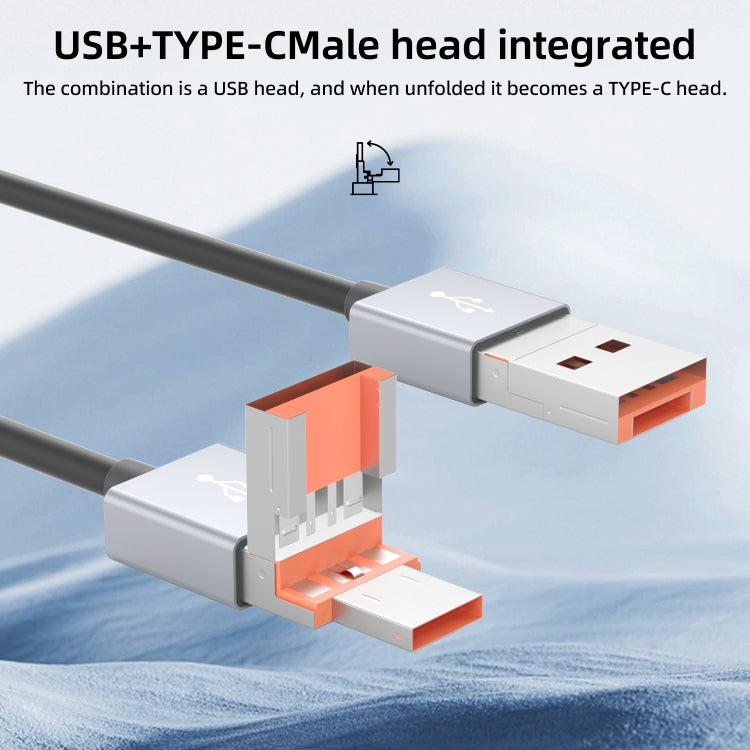 NK-3041TL Pro USB-C / Type-C, 8 Pin, USB to USB, TF / SD Card Multi-function Card Reader Adapter(Silver Grey)