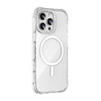 For iPhone 16 Pro Max Mutural Blink Series Glitter Edge MagSafe Magnetic Phone Case(White) - free shipping - PMC Jewellery - Order now!