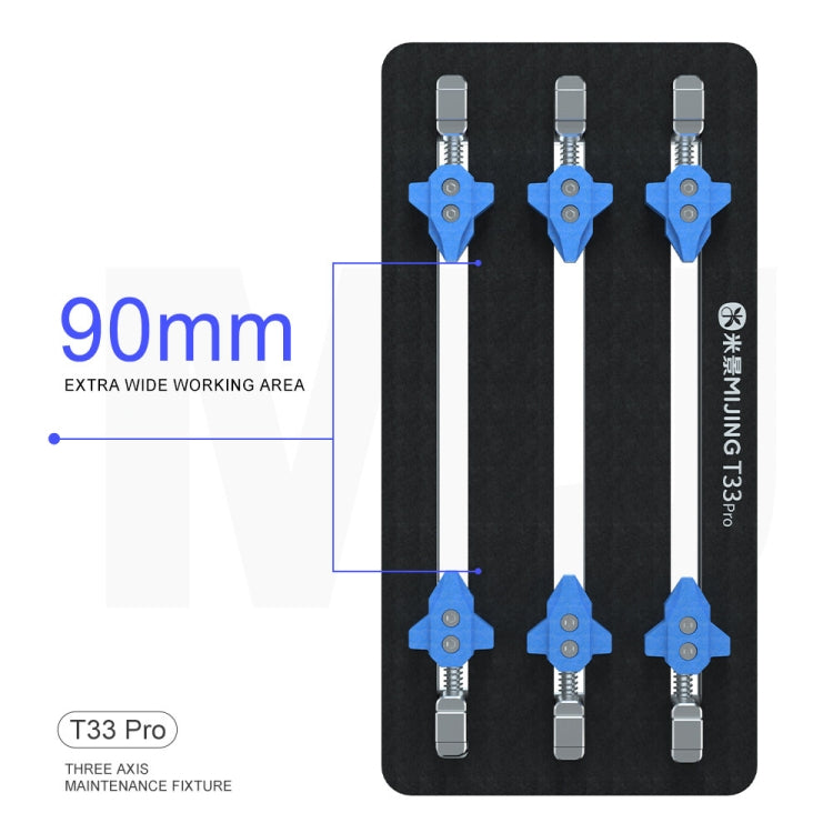 Mijing T33 Pro 3-Axis Multi-Angle Fixing Motherboard Maintenance PCB Fixture