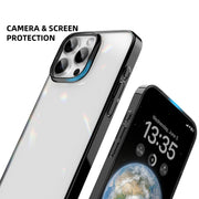 For iPhone 16 Mutural Jiantou Series Electroplating Hybrid PC Phone Case(Grey)